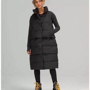 NWT  Lululemon Transformable parka black size 4 *RARE* 3-in-1 way wear